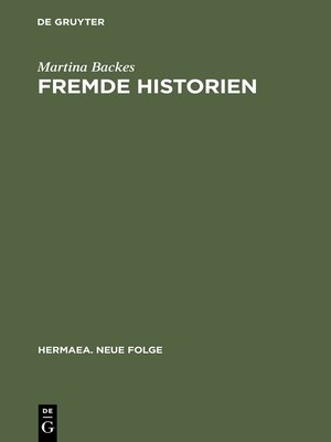 cover image of Fremde Historien